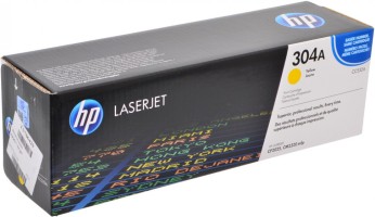 Картридж HP CC532A (304A) оригинальный для принтеров Color LaserJet CP2025/ CM2320 CM2320/ CM2320fxi/ CM2320nf/ CP2025/ CP2025dn/ CP2025n yellow, 2800 страниц
