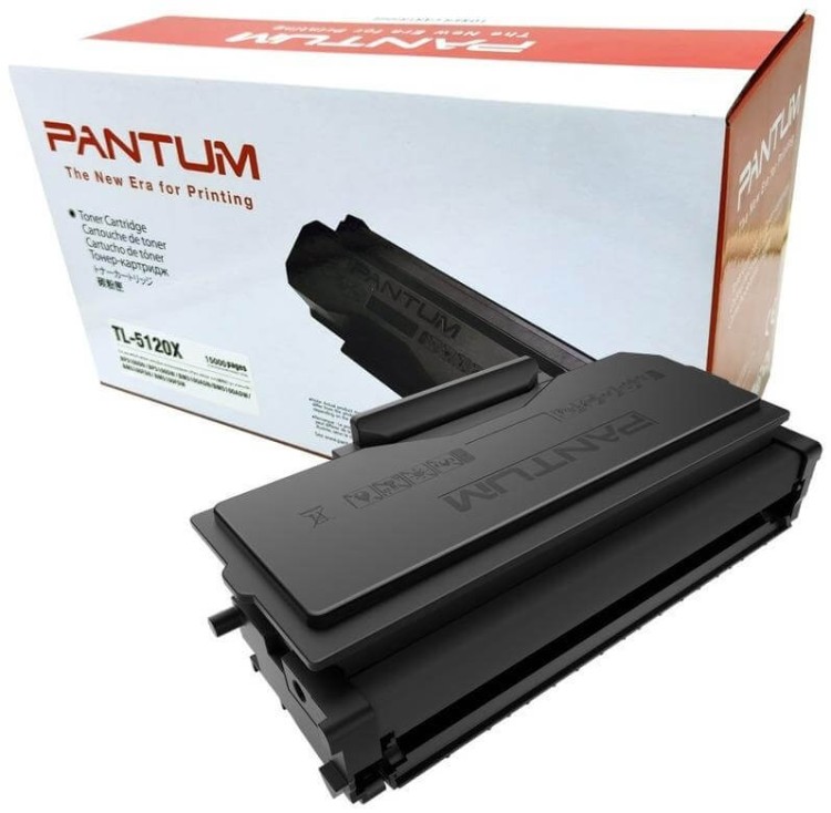 Картридж Pantum TL-5120X оригинальный для принтеров BP5100DN/ BP5100DW/ BM5100ADN/ BM5100ADW/ BM5100FDN/ BM5100FDW, чёрный, увеличенный, 15000 стр.