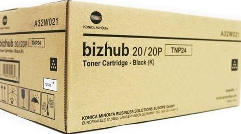 Картридж Konica-Minolta TNP-24 (A32W021) оригинальный для принтеров bizhub 20/ 20p, чёрный, 8000 стр.