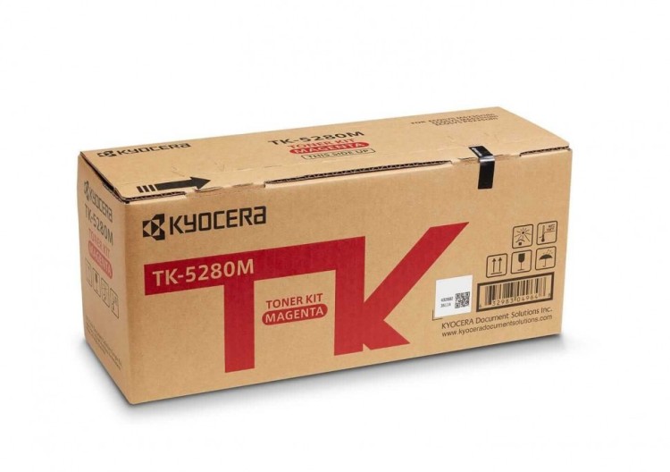 Картридж Kyocera TK-5280M (1T02TWBNL0) оригинальный для принтеров Ecosys M6235cidn/ M6635cidn/ P6235cdn, magenta, 11000 страниц Картридж Kyocera TK-5280M (1T02TWBNL0) оригинальный для принтеров Ecosys M6235cidn/ M6635cidn/ P6235cdn, magenta, 11000 страниц