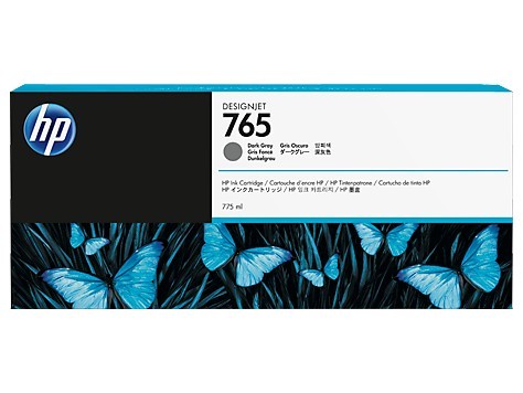 Картридж оригинальный HP 765 (F9J54A) для Designjet T7200, темно-серый, 775 мл