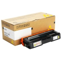 Картридж Ricoh SP C252HE (407719) оригинальный для Ricoh Aficio SP C252DN/ C252SF/ C262DNw/ C262SFNw, жёлтый, 6000 стр.