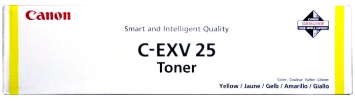 Тонер-картридж Canon C-EXV25Y для принтеров imagePress C6000, желтый, 25000 стр.