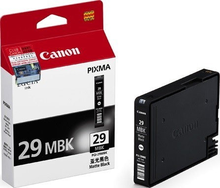 Картридж струйный Canon PGI-29MBK для принтеров Pixma Pro 1,  1900 стр.