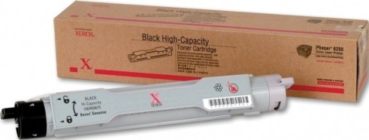 Картридж Xerox 106R00675 оригинальный для Xerox Phaser 6250, black, увеличенный, (8000 страниц)