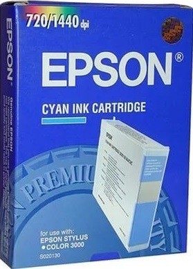Картридж струйный Epson оригинальный C13S020130 к StC 3000 (синий) Картридж струйный Epson оригинальный C13S020130 к StC 3000 (синий)