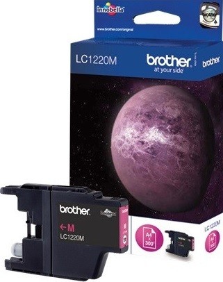 Картридж струйный Brother оригинальный LC-1220M (MFC-J430W/J825DW/DCP-J525W) Magenta (300стр)