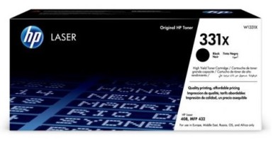Картридж HP 331Х (W1331X) оригинальный для принтеров Laser 408dn/ MFP 432fdn, черный, 15000 стр.