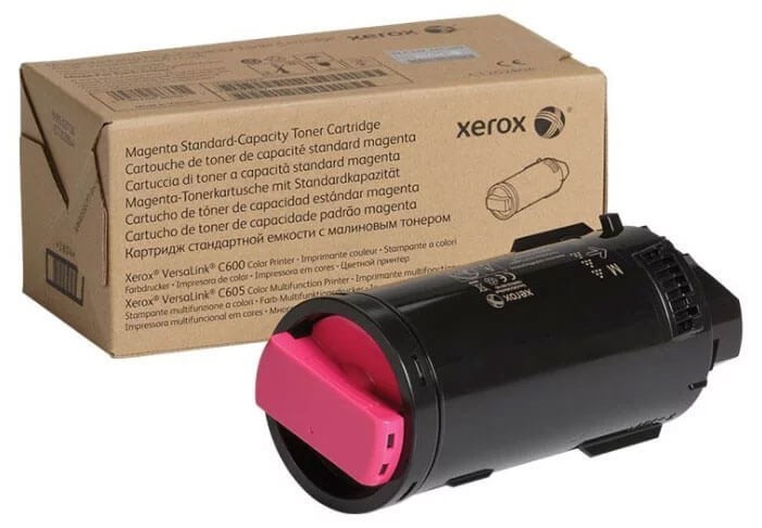 Картридж Xerox 106R03909 оригинальный для принтера Xerox VersaLink C600/ C605, magenta (6 000 стр.) Картридж Xerox 106R03909 оригинальный для принтера Xerox VersaLink C600/ C605, magenta (6 000 стр.)