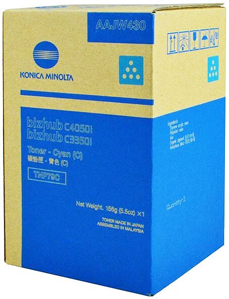 Картридж Konica-Minolta TNP-79C (AAJW450) оригинальный для принтеров bizhub C3350i/ C4050i, голубой, 9000 стр. Картридж Konica-Minolta TNP-79C (AAJW450) оригинальный для принтеров bizhub C3350i/ C4050i, голубой, 9000 стр.