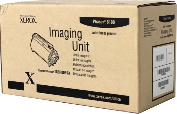 Фотобарабан Xerox 108R00593 оригинальный для Xerox Phaser 6100 CNL black, увеличенный (50000 страниц) Фотобарабан Xerox 108R00593 оригинальный для Xerox Phaser 6100 CNL black, увеличенный (50000 страниц)