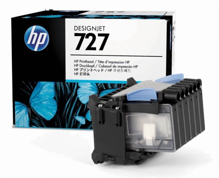 Печатающая головка HP №727 (B3P06A) оригинальная для HP DesignJet T1500/ T1530/ T2500/ T2530/ T3500/ T920/ T930 Печатающая головка HP №727 (B3P06A) оригинальная для HP DesignJet T1500/ T1530/ T2500/ T2530/ T3500/ T920/ T930