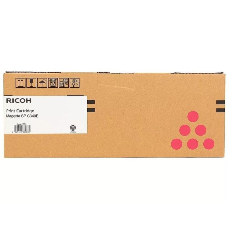 Картридж Ricoh SP C340E (407901) оригинальный для Ricoh Aficio SP C340, пурпурный, 3800 стр.