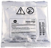 Девелопер Konica-Minolta DV116/ DV-116/ A1UC500/ A1UC550 оригинальный для Konica-Minolta bizhub 164/ 165/ 184/ 185/ 195/ 215/ 225i/ 225/ 235, чёрный, 55000 стр.