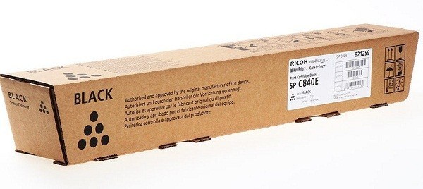 Картридж Ricoh SP C840E (821260) оригинальный для Ricoh SP 840DN/ C842DN, желтый, 34000 стр.