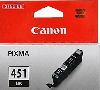 Картридж струйный Canon CLI-451Bk для принтеров PIXMA iP7240/ MG6340/ MG5440, 7 мл