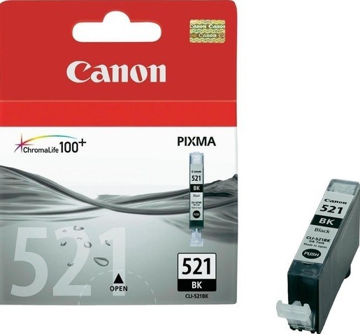 Картридж струйный Canon CLI-521BK для принтеров Canon Pixma iP3600, 4600, MP540,MP620, MP630, MP980, 9 мл Картридж струйный Canon CLI-521BK для принтеров Canon Pixma iP3600, 4600, MP540,MP620, MP630, MP980, 9 мл