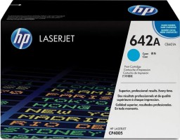 Картридж HP CB401A (642A) оригинальный для принтеров Color LaserJet CP4005/ CP4005D/ CP4005DN cyan, 7500 страниц