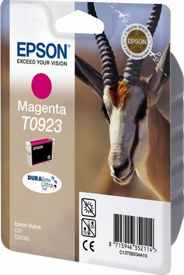 Картридж струйный Epson оригинальный C13T10834A10 / C13T09234A10 T0923 для C91/CX4300 (пурпурный) (cons ink)