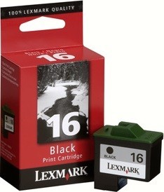 Картридж струйный Lexmark 10N0016 для принтеров Z-13/23/33, черный, 335