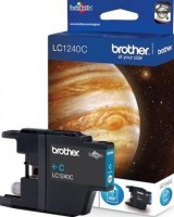 Картридж струйный Brother оригинальный LC-1240C (MFC-J6510/6910DW/J430W/J825DW/DCP-J525W) Cyan (600стр)