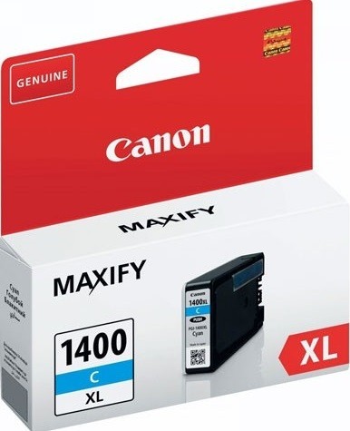 Картридж струйный Canon PGI-1400XLC для принтеров MAXIFY МВ2040 и МВ2340,  1000 стр.