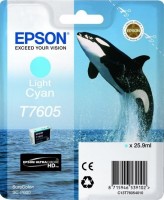 Картридж струйный Epson оригинальный C13T76054010 для SC-P600 Light Cyan (cons ink)