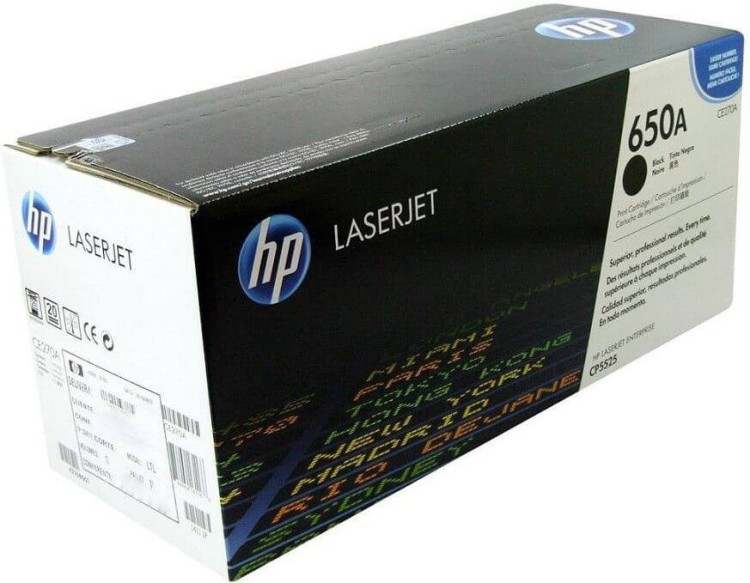 Картридж HP CE270A (650A) оригинальный для принтеров Color LaserJet Enterprise CP5525n/ CP5525dn/ CP5525xh black, 13500 страниц Картридж HP CE270A (650A) оригинальный для принтеров Color LaserJet Enterprise CP5525n/ CP5525dn/ CP5525xh black, 13500 страниц