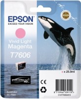 Картридж струйный Epson оригинальный C13T76064010 для SC-P600 Light Magenta (cons ink)