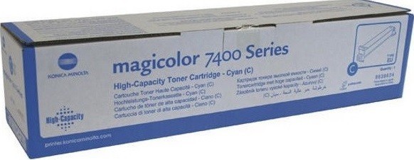 Картридж Konica-Minolta (8938624) оригинальный для принтеров magicolor 7450/ 7450 II, голубой, 12000 стр.