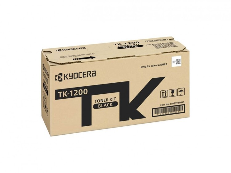 Картридж Kyocera TK-1200 (1T02VP0RU0) оригинальный для принтеров P2335d/ P2335dn/ P2335dw/ M2235dn/ M2735dn/ M2835dw, black, 3000 страниц