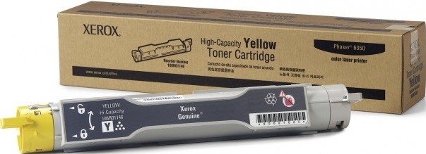 Картридж Xerox 106R01146 оригинальный для Xerox Phaser 6300/ 6350, yellow, увеличенный, (10000 страниц)