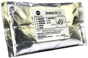 Девелопер Konica-Minolta DV110/ DV-110/ 8936493/ 8936488 оригинальный для Konica-Minolta bizhub 162/ 180/ 210, Minolta DI152/ DI1611/ DI183/ DI2011/ Di2510/ Di3010/ Di3510, чёрный, 40000 стр.