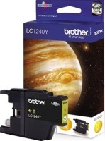 Картридж струйный Brother оригинальный LC-1240Y (MFC-J6510/6910DW/J430W/J825DW/DCP-J525W) Yellow (600стр)