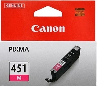 Картридж струйный Canon CLI-451M для принтеров PIXMA iP7240/ MG6340/ MG5440, 7 мл