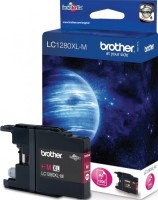 Картридж струйный Brother оригинальный LC-1280XLM (MFC-J6510/6910DW) Magenta (1200стр)
