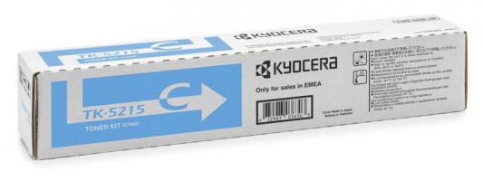 Картридж Kyocera TK-5215C (1T02R6CNL0) оригинальный для принтеров TASKalfa 406ci, cyan, 15000 страниц