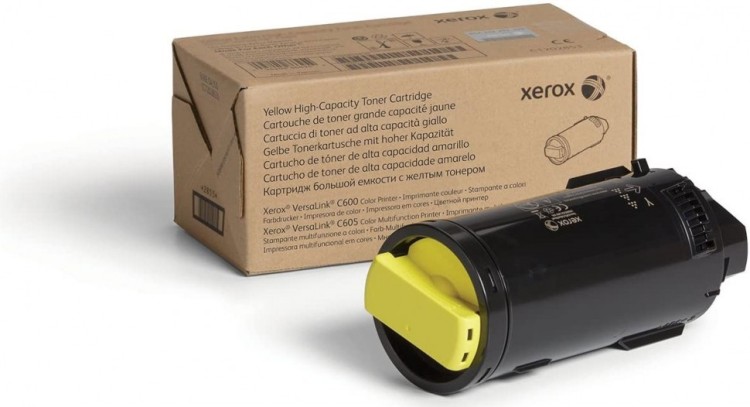 Картридж Xerox 106R03914 оригинальный для принтера Xerox VersaLink C600/ C605, yellow, увеличенный (10 100 стр.) Картридж Xerox 106R03914 оригинальный для принтера Xerox VersaLink C600/ C605, yellow, увеличенный (10 100 стр.)