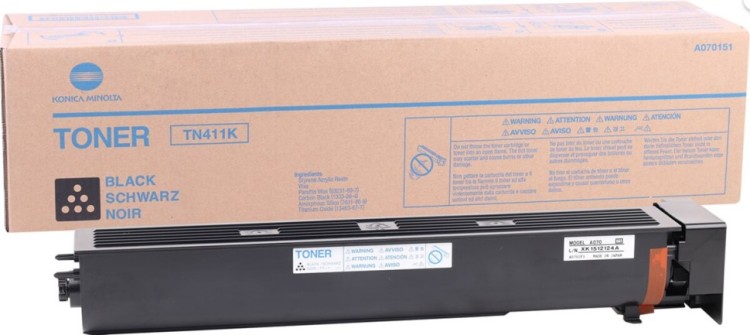 Картридж Konica-Minolta TN-411K/ TN411K/ A070151 оригинальный для принтеров bizhub C451, чёрный, 45000 стр. Картридж Konica-Minolta TN-411K/ TN411K/ A070151 оригинальный для принтеров bizhub C451, чёрный, 45000 стр.