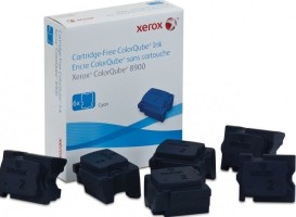 Чернила твердые Xerox 108R01022 оригинальные для Xerox ColorQube 8900, cyan, 6 шт., 16900 стр.
