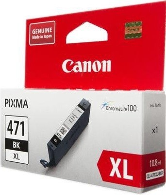 Картридж струйный Canon CLI-471XLBK для принтеров PIXMA MG5740/ MG6840/ MG7740, 10,8 мл