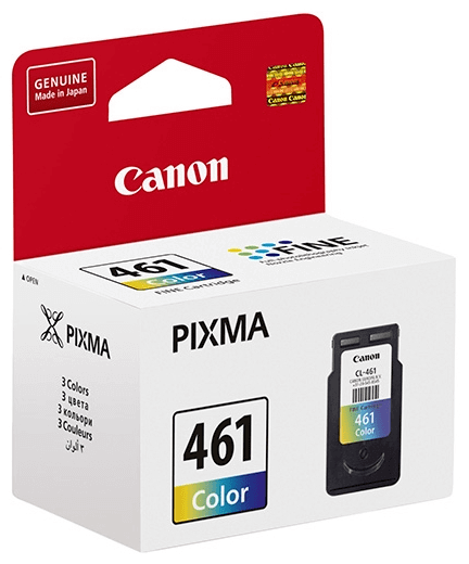 Картридж струйный Canon CL-461 для принтеров Pixma TS5340, 8  мл