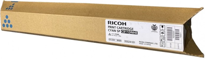Картридж Ricoh (821220/884204) Type C811DNHE оригинальный для Ricoh Aficio SP С811DN, голубой, увеличенный, 15000 стр.