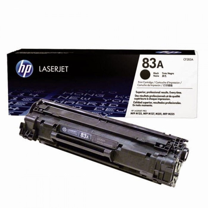 Картридж HP CF283A (83A) оригинальный для принтеров LaserJet Pro M201/ MFP M225/ MFP M125/ MFP M127 black, 1500 страниц