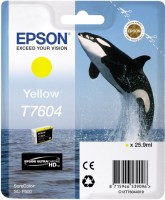 Картридж струйный Epson оригинальный C13T76044010 для SC-P600 Yellow (cons ink)