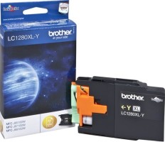 Картридж струйный Brother оригинальный LC-1280XLY (MFC-J6510/6910DW) Yellow (1200стр)