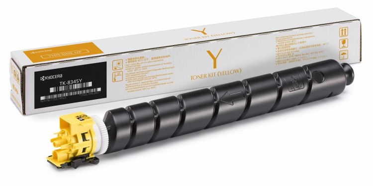Картридж Kyocera TK-8345Y (1T02L70NL0) оригинальный для принтеров TASKalfa 2552ci yellow (12 000 стр.)