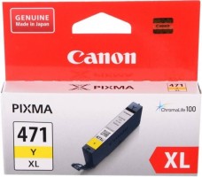 Картридж струйный Canon CLI-471XLY для принтеров PIXMA MG5740/ MG6840/ MG7740, 10,8 мл