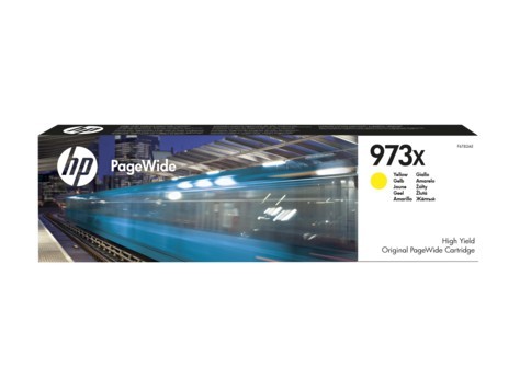 Картридж оригинальный HP 973XL (F6T83AE) для PW Pro 477dw/ 452dw, желтый, 7000 стр.