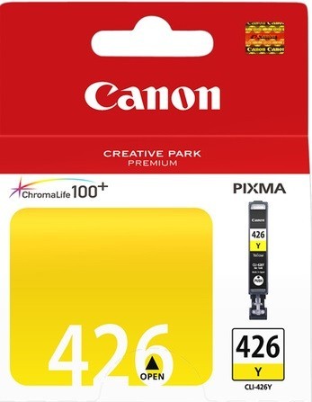 Картридж струйный Canon CLI-426Y для принтеров Pixma iP4840/ MG5140/ 5240/ 6140/ 8140, 9 мл